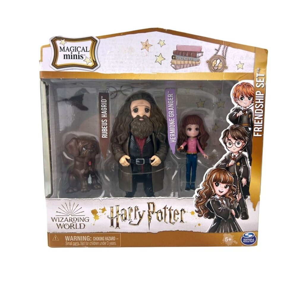 Harry Potter Magical Minis Figures Hagrid Hermoine Granger Toy Gift New